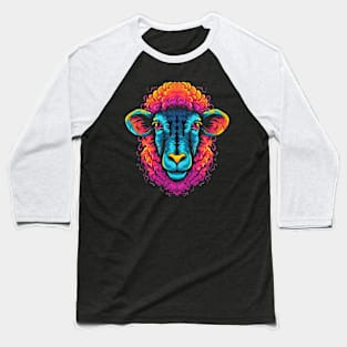 Sheep Coloring Book Baseball T-Shirt